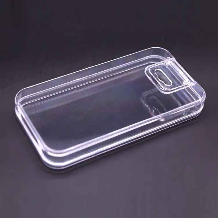 Mobile phone case with hook packaging box, customized wholesale transparent plastic packaging box