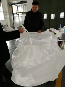 Fibc-bolsas grandes para cemento, con 4 ganchos de esquina cruzada, 1000kg - Product Image 6