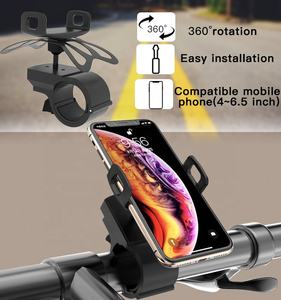 Sannce — <span class=keywords><strong>support</strong></span> universel de <span class=keywords><strong>smartphone</strong></span> Fcc Rohs, pour Smartphones, moto et <span class=keywords><strong>vélo</strong></span> de randonnée en plein air, socle pour téléphone portable - Product Image 2