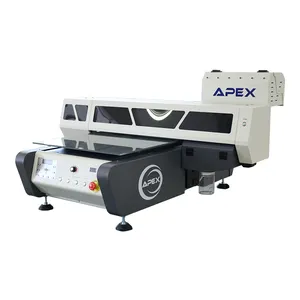 Impressora uv de led de apex 6090, impressora digital uv