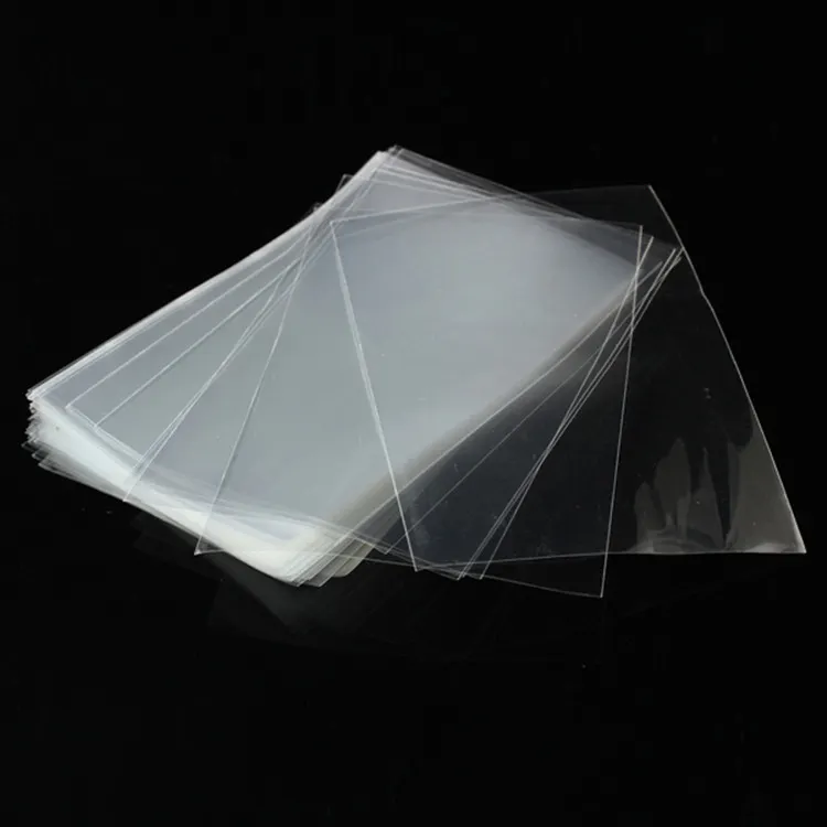 China Factory Clear Custom Printed Flat Opening OPP CPP PE Plastic Poly Bag