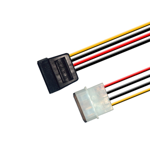 15 Pin <span class=keywords><strong>SATA</strong></span> macho <span class=keywords><strong>a</strong></span> Molex <span class=keywords><strong>IDE</strong></span> 4 Pin hembra adaptador <span class=keywords><strong>de</strong></span> Cable <span class=keywords><strong>de</strong></span> alimentación <span class=keywords><strong>de</strong></span> extensión - Product Image 1