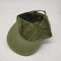 Casquette personnalisée à 6 panneaux non structurée en sergé 100 % coton, style snapback, performance, sport, extérieur, streetwear, fête