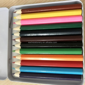 Mejor venta nuevo color dibujo 12 unids caja de lata llena alto dibujo lápices para los niños - Product Image 6