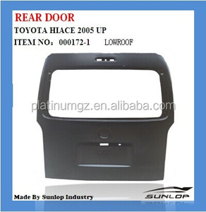 أبواب السيارات هايس فان حافلة الذيل بوابة الباب لوحة هايس قطع غيار السيارات الباب الخلفي (LOWROOF) #000172-1 - Product Image 5