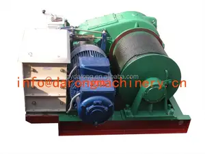 Ship Towing Winch Drag Traction Draw Draught Tractor Driving Truck Move Out Pull Up Mine Car Machinery Equipment