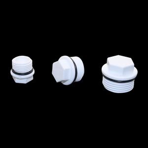 1/2 ''3/4'' 1 ''Buitendraad PVC Pijp Slang End Plug