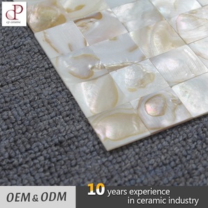 Baño fabricante cocina backsplash <span class=keywords><strong>pared</strong></span> <span class=keywords><strong>blanco</strong></span> Madre de la perla Shell mosaico - Product Image 6