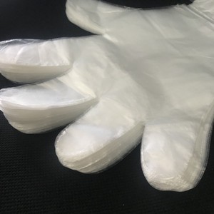 De grado de alimentos de jardín de plástico desechables guante HDPE cocina guantes - Product Image 6