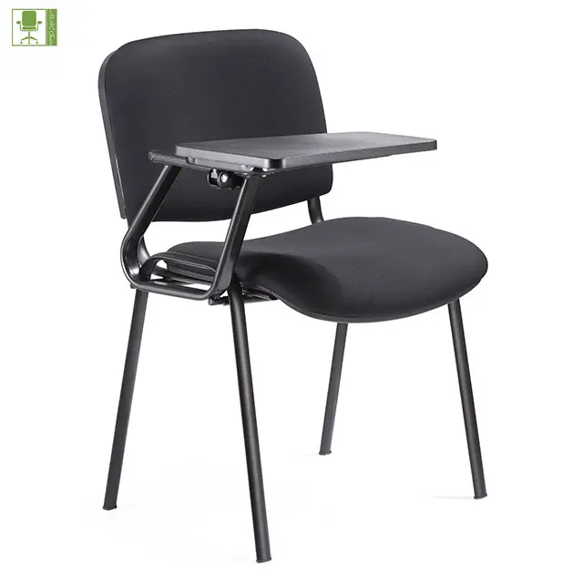 Hội nghị silla de escuela vải Stackable ghế sinh viên với văn bản máy tính bảng ghế văn phòng và bảng đồ nội thất