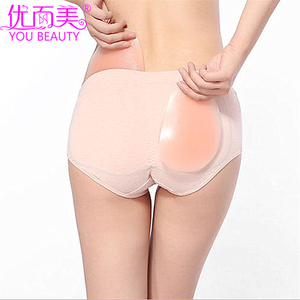 Sexy Damen Silikon-Gesäßpolster mit Hosen und Po-Panties, Taillenlogo, wiederverwendbar, atmungsaktiv - Product Image 4