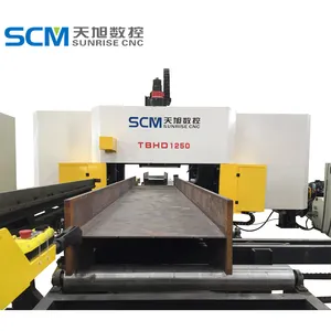 Drilling Machine For Beam TBHD1250 High Speed 3D CNC Drilling Machine For H Beams