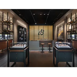 用于钟表商店的高端奢华手表展示柜