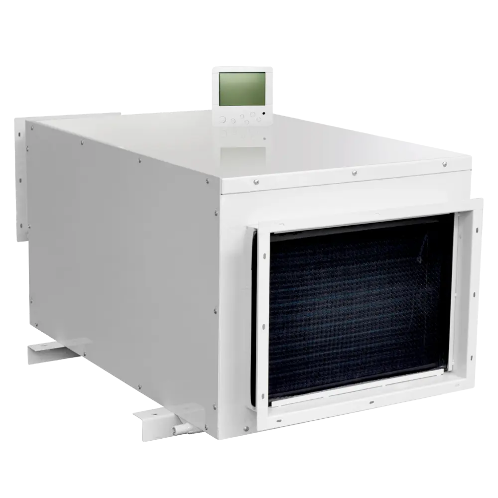 138L/D wall ceiling house dehumidifier for big room use and greenhouse
