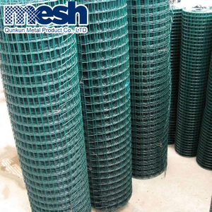 Rouleau de treillis métallique soudé enduit de plastique PVC pour la fabrication de pièges à crabes - Product Image 2