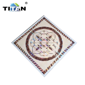 Lebanon vuông 60x60 nhựa <span class=keywords><strong>595</strong></span>*<span class=keywords><strong>595</strong></span>*7 Mét PVC Trần Bảng điều chỉnh 600x600 PVC gạch Trần - Product Image 2