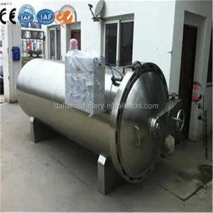 Autoclave industrial automática para alimentos, esterilizador em autoclave industrial de alta qualidade para peixes enlatados, frutas enlatadas