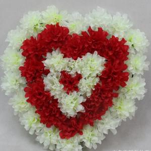Fiore Artificiale a Forma di Cuore <span class=keywords><strong>Margherita</strong></span> per Cimitero - Product Image 2