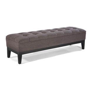 Fabricants directs <span class=keywords><strong>pas</strong></span> <span class=keywords><strong>cher</strong></span> salon rembourrées marron grand ottoman <span class=keywords><strong>banc</strong></span> - Product Image 1