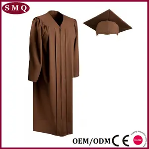 Tessuto opaco Toga di laurea Choir Robe