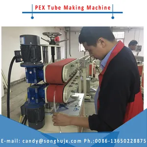 PEX plomería tubo de plástico máquina de extrusión