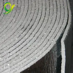 1/3/5/8mm PE Espuma Materiais Isolantes Folha de alumínio Material de isolamento térmico resistente ao calor