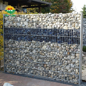 <span class=keywords><strong>Homgeek</strong></span> Jardinière à Gabion (pierres non incluses) en Acier Galvanisé avec Grande Capacité de Charge Argenté 50 x 50 x 50cm - Product Image 2