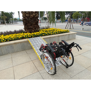Haute qualité pas cher <span class=keywords><strong>amovible</strong></span> handicap fauteuil roulant en aluminium rampes pour un usage domestique - Product Image 1