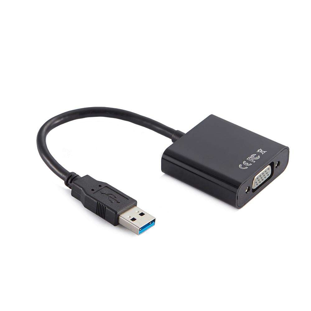 USB to VGA Adapter Multi-Display Solution for Laptops