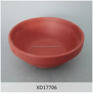 サラダ用中国セラミック手作りメキシコ粘土陶器テラコッタボウル