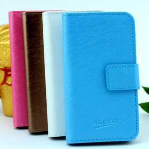 baratos y de alta calidad al por mayor cartera elegante flip funda de piel para wiko <span class=keywords><strong>barry</strong></span> - Product Image 1