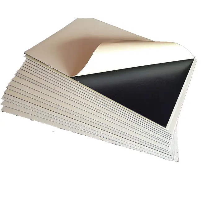 1.0mm קצף צדדים כפולים נייר דבק עצמי PVC עבור אלבום תמונות פנימי גיליונות