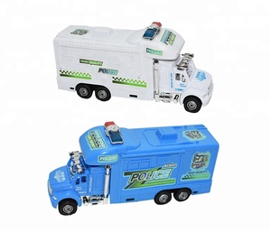 Les enfants jouent à l'intérieur 3 sortes <span class=keywords><strong>police</strong></span> <span class=keywords><strong>camion</strong></span> inertie jouet de voiture à vendre - Product Image 3