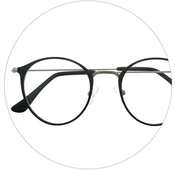 Kunststoff Nasen pads Flex Scharnier neue Rahmen Scharniere Designs China Männer verschreibung pflicht ige Schrauben Italien optische runde Brille Brillen