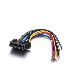 Câble <span class=keywords><strong>adaptateur</strong></span> de faisceau de câblage pour <span class=keywords><strong>autoradio</strong></span> <span class=keywords><strong>Kenwood</strong></span> DNX DDX KVT KMR à 22 broches compatible avec les modèles - Product Image 1