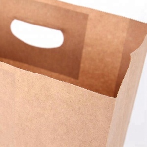 Embalaje de bolsa de papel <span class=keywords><strong>Kraft</strong></span> biodegradable de alta calidad personalizado de fábrica al por mayor - Product Image 5