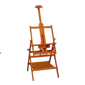 Giorgione Wholesale 65*57*167cm Professional Wood Painting Lyre Artist Easel In Stock