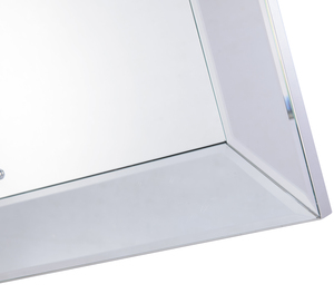 Современный изящный зеркальный шкаф с двумя дверцами для хранения парфюмерных бутылок, встраиваемый шкафчик с зеркалом для макияжа - Product Image 4