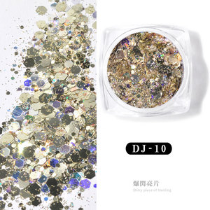<span class=keywords><strong>Paillettes</strong></span> décoratives pour les ongles, accessoires de Nail Art, brillantes, magiques, vente en gros, 2019 - Product Image 2