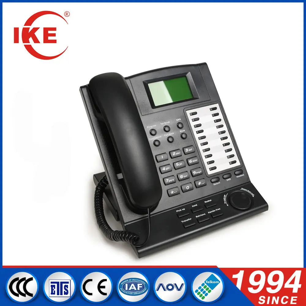 שני חוט אנלוגי שיחה מזוהה טלפון בסיסי עבור עסקים KP-07A