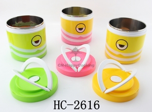 Thép không gỉ một hai lớp <span class=keywords><strong>Bombay</strong></span> tiffin hộp trưa Box với xử lý - Product Image 2