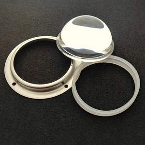 Lentes Ópticas Convexas de Vidrio LED KL-HB78-90 con Soporte y Junta de Silicona - Product Image 3