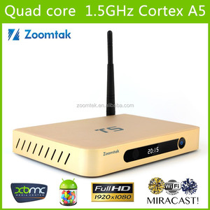 Zoomtak T5 Amlogic S805 1 G RAM 8 G Flash bluetooth4.0 android tv box hd sexo con webcam video - Product Image 2