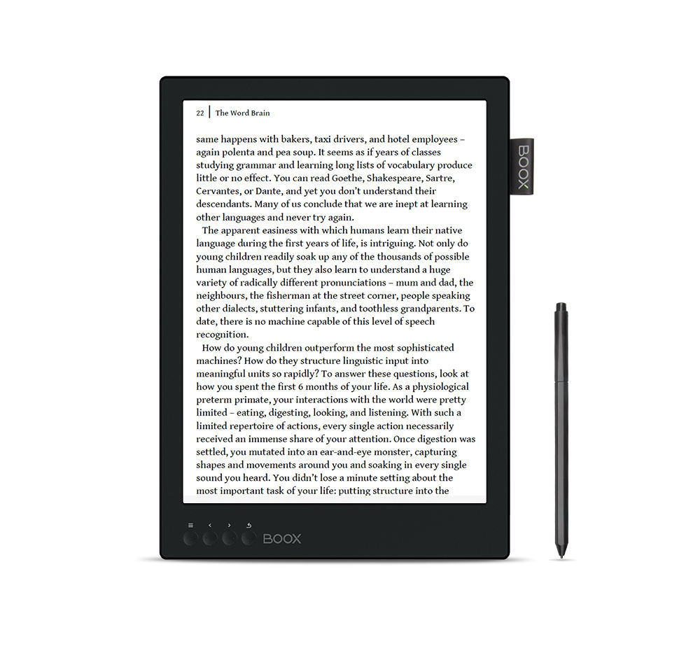 BOOX Max2 World FirstデュアルモードEinkディスプレイ & 電子ブック