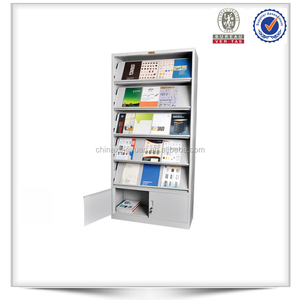 Biblioteca pubblica mobili per ufficio periodico metallo rivista/libro rack - Product Image 4