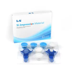 Factory Supplier CE Approved Teeth Mold Dental Silicone Putty Dental Impression Kit Private Label