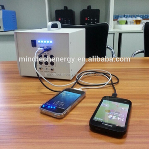 HAYOEN Hệ Thống Trạm Năng Lượng Mặt Trời Di Động <span class=keywords><strong>Mini</strong></span> 80W Bộ Đèn Năng Lượng Mặt Trời Để Sạc Điện Thoại Di Động - Product Image 5