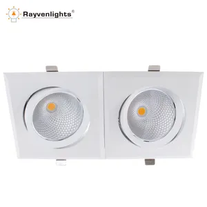 Hacia fuera puesto> 100lm/W COB 30 W LED rejilla gimble 45 grados con para el uso de interior