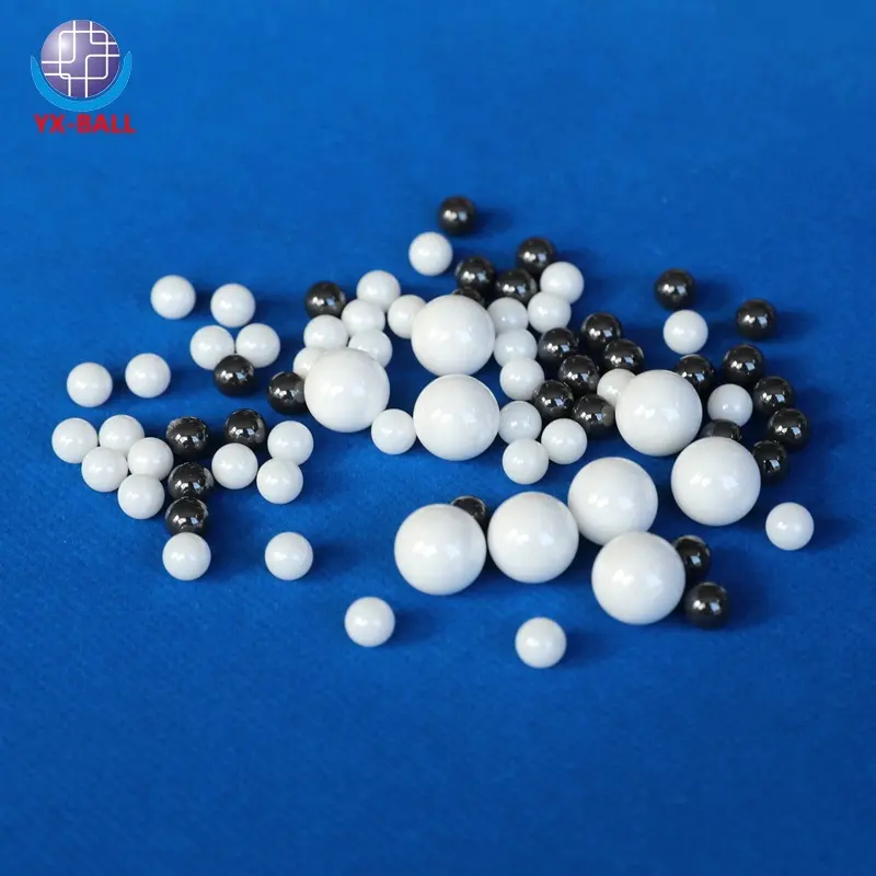 Hoge Precisie 4,0 Mm 5.556Mm 8Mm 9.525Mm 12.7Mm Zirkoniumoxide Siliciumnitride Keramische Ballen