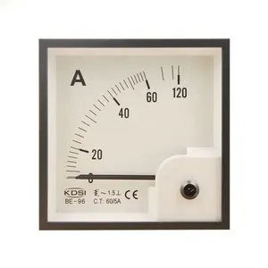 BE-96 AC Ammeter AC60-5A Listrik Analog Panel Meteran Arus untuk Kapal dan Yachts